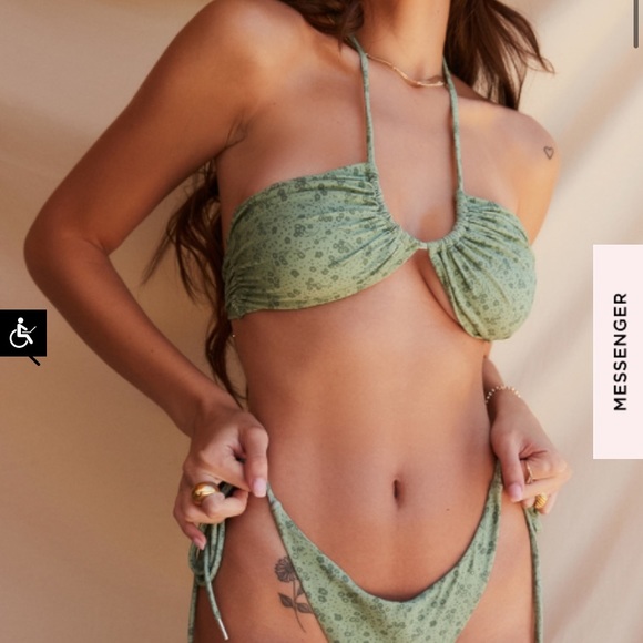 House of CB Lira reverse triangle bikini set - Picture 4 of 11